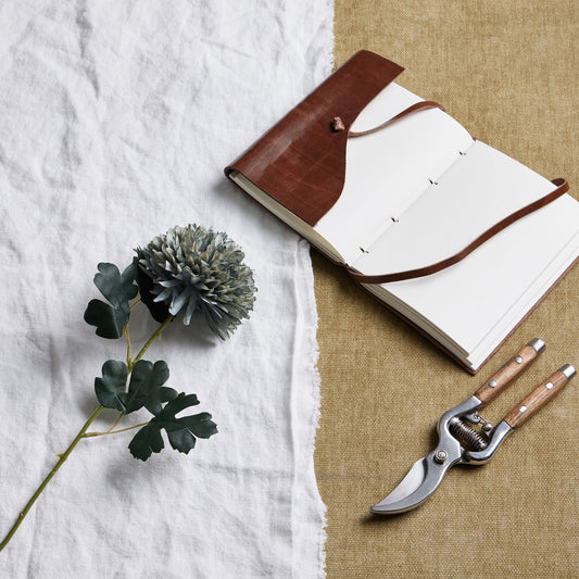 Serene Pale Green Blue Chrysanthemum Floral Stem - Darlington's Décor