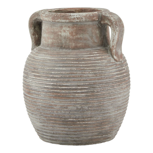 Siena Brown Amphora Pot for Timeless Rustic Elegance - Darlington's Décor
