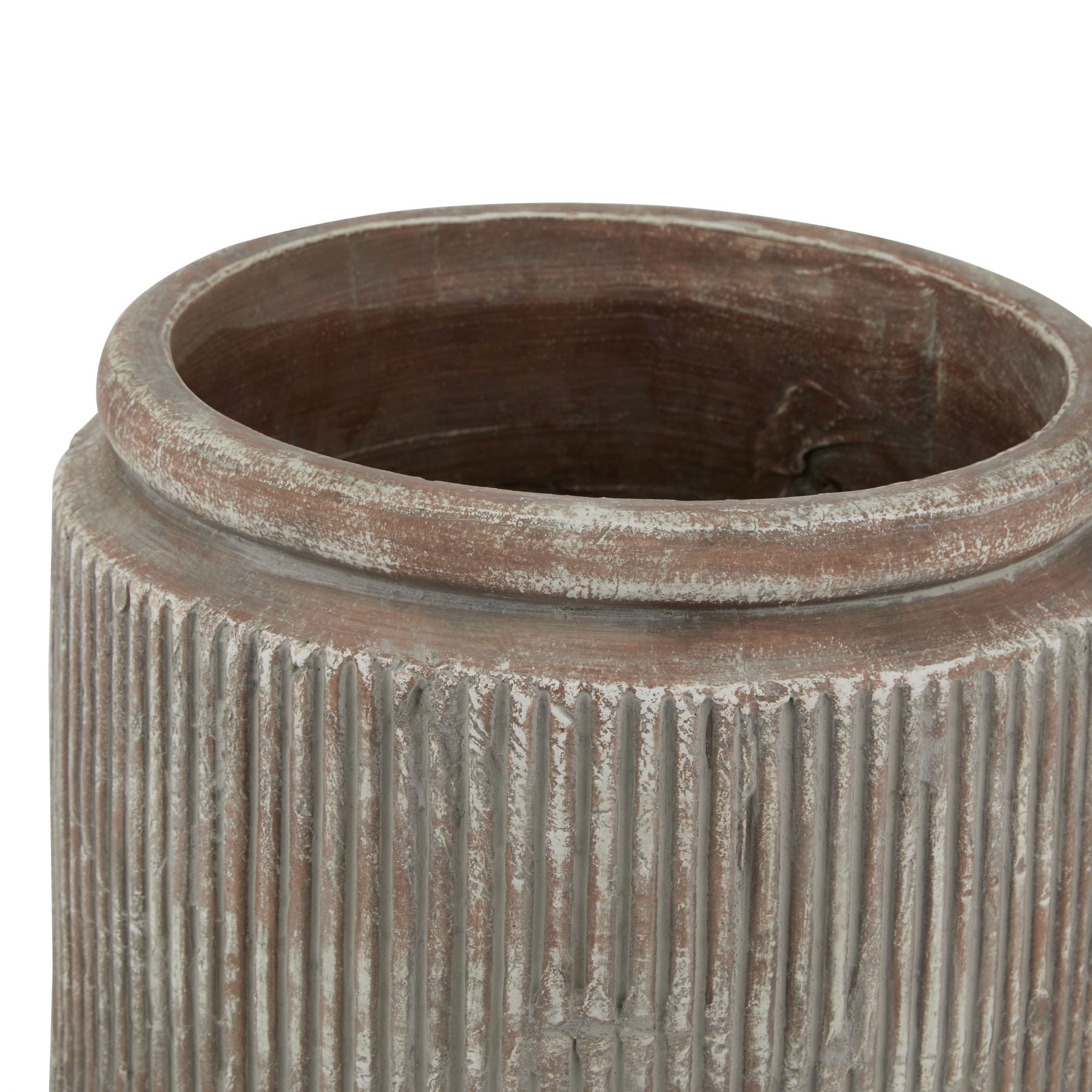 Siena Brown Dolly Pot for Timeless Home Elegance - Darlington's Décor