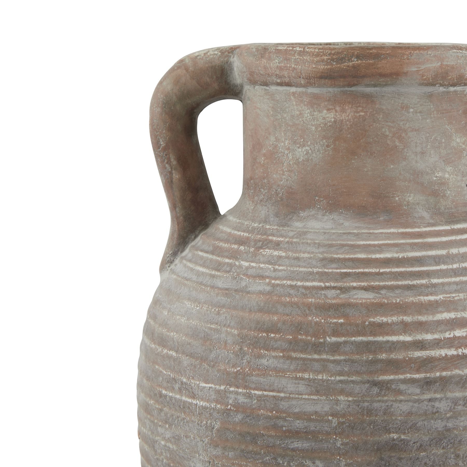 Siena Large Brown Amphora Pot for Rustic Elegance - Darlington's Décor