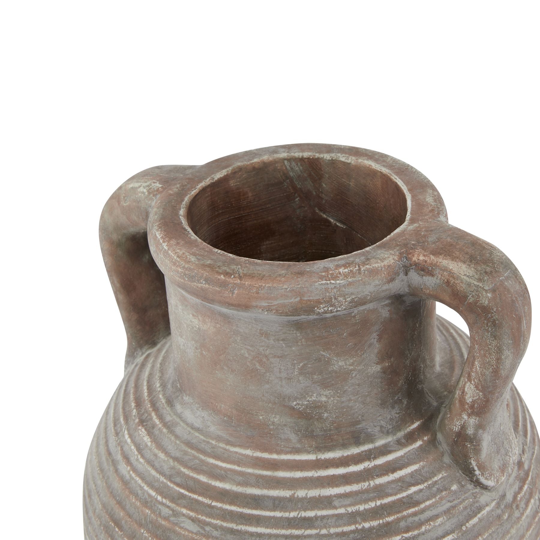 Siena Large Brown Amphora Pot for Rustic Elegance - Darlington's Décor