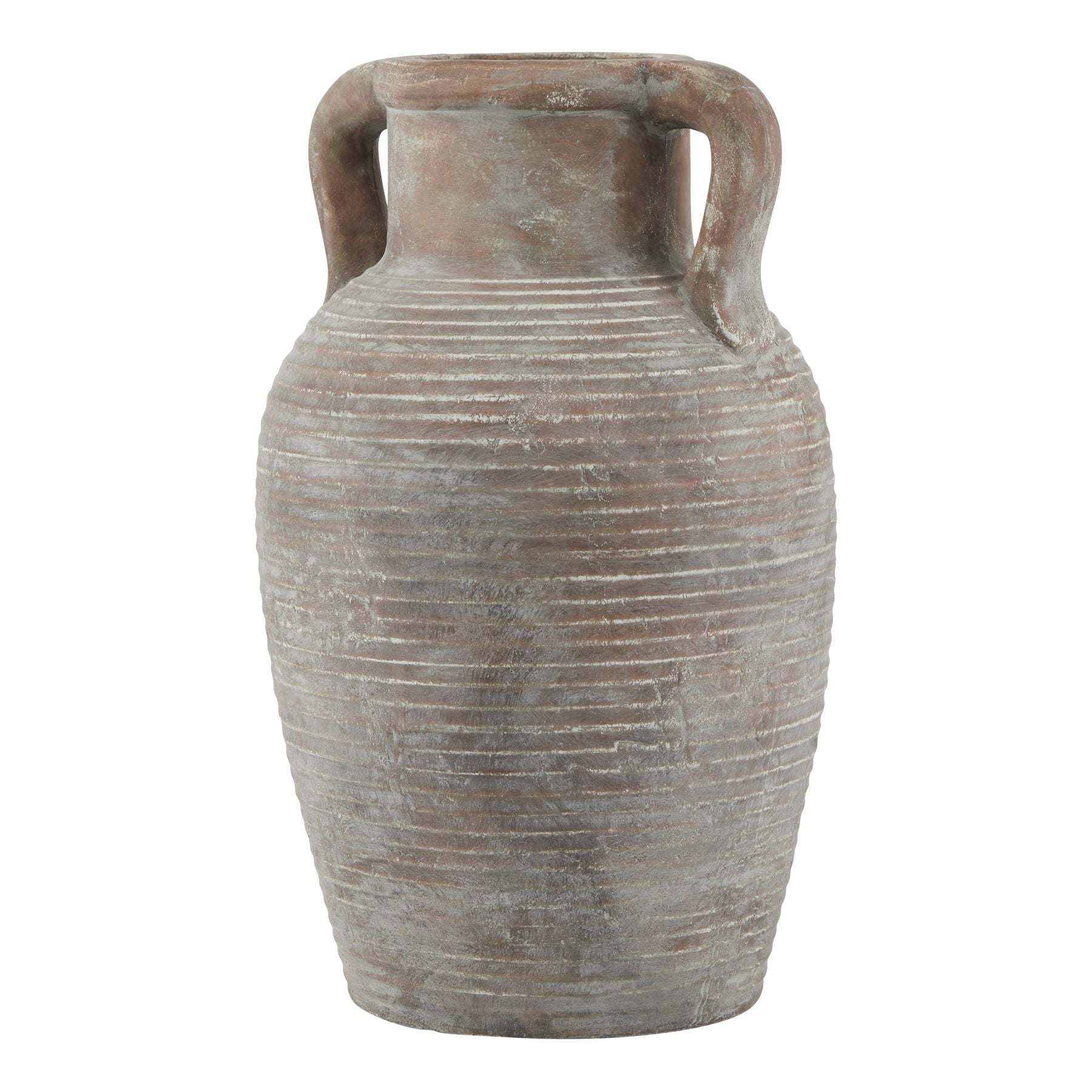 Siena Large Brown Amphora Pot for Rustic Elegance - Darlington's Décor