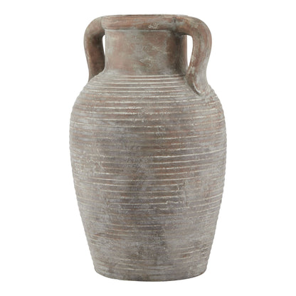 Siena Large Brown Amphora Pot for Rustic Elegance - Darlington's Décor