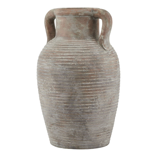 Siena Large Brown Amphora Pot for Rustic Elegance - Darlington's Décor
