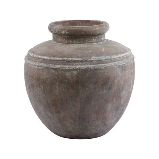 Siena Large Brown Water Pot for Elegant Displays - Darlington's Décor