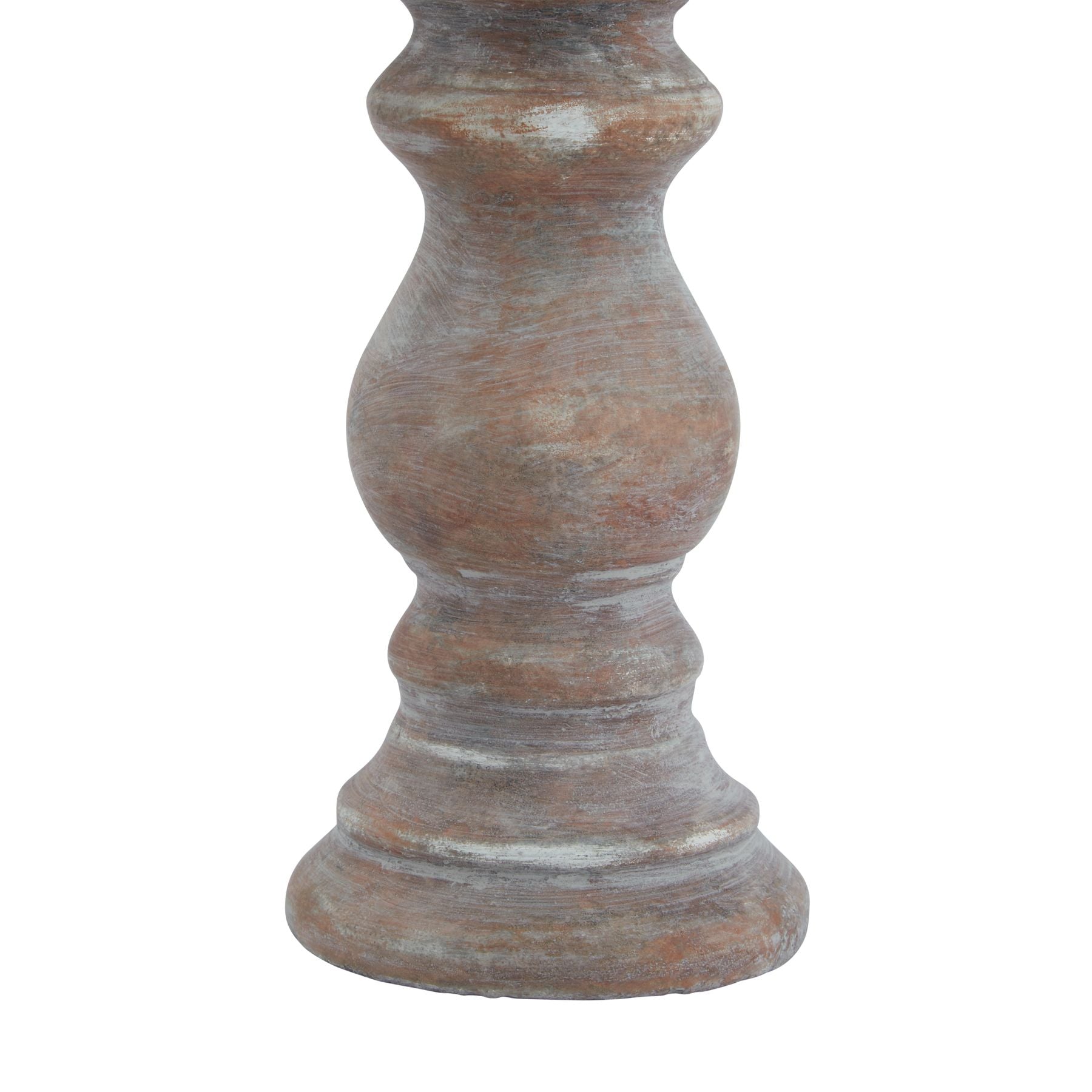 Siena Small Brown Column Candle Holder for Elegant Decor - Darlington's Décor