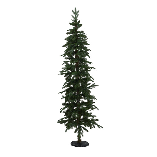 Slim Green Woodland Pre - Lit 200 Led Christmas Tree Delight - Darlington's Décor