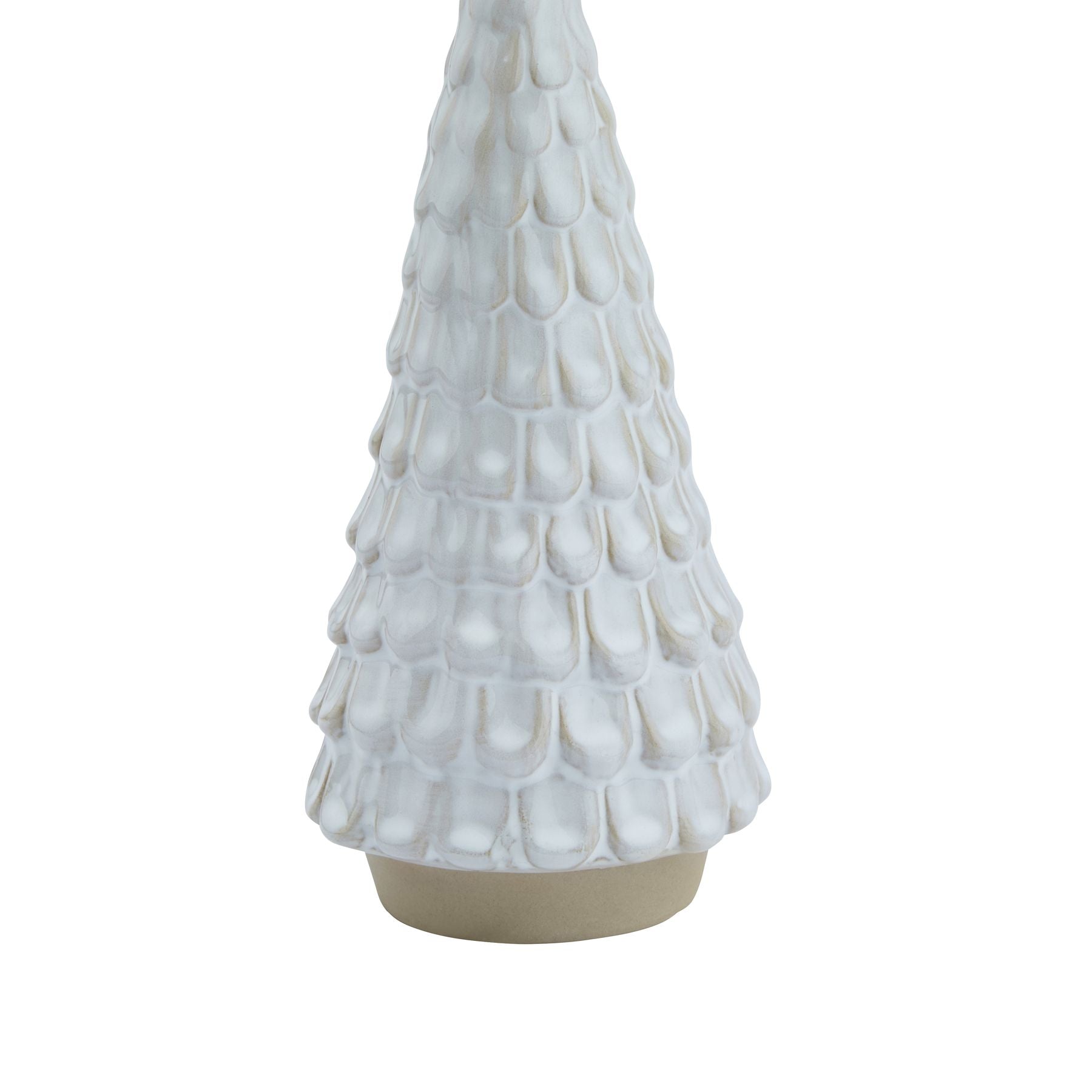 Snowy Ceramic Spruce Tree for Elegant Holiday Decor - Darlington's Décor