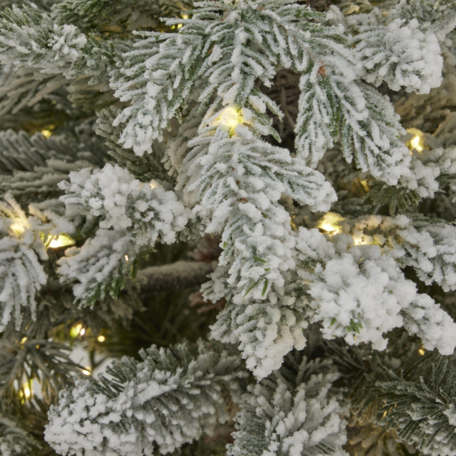 Snowy Forest Fir Pre - Lit LED 300L Christmas Tree In Pot - Darlington's Décor