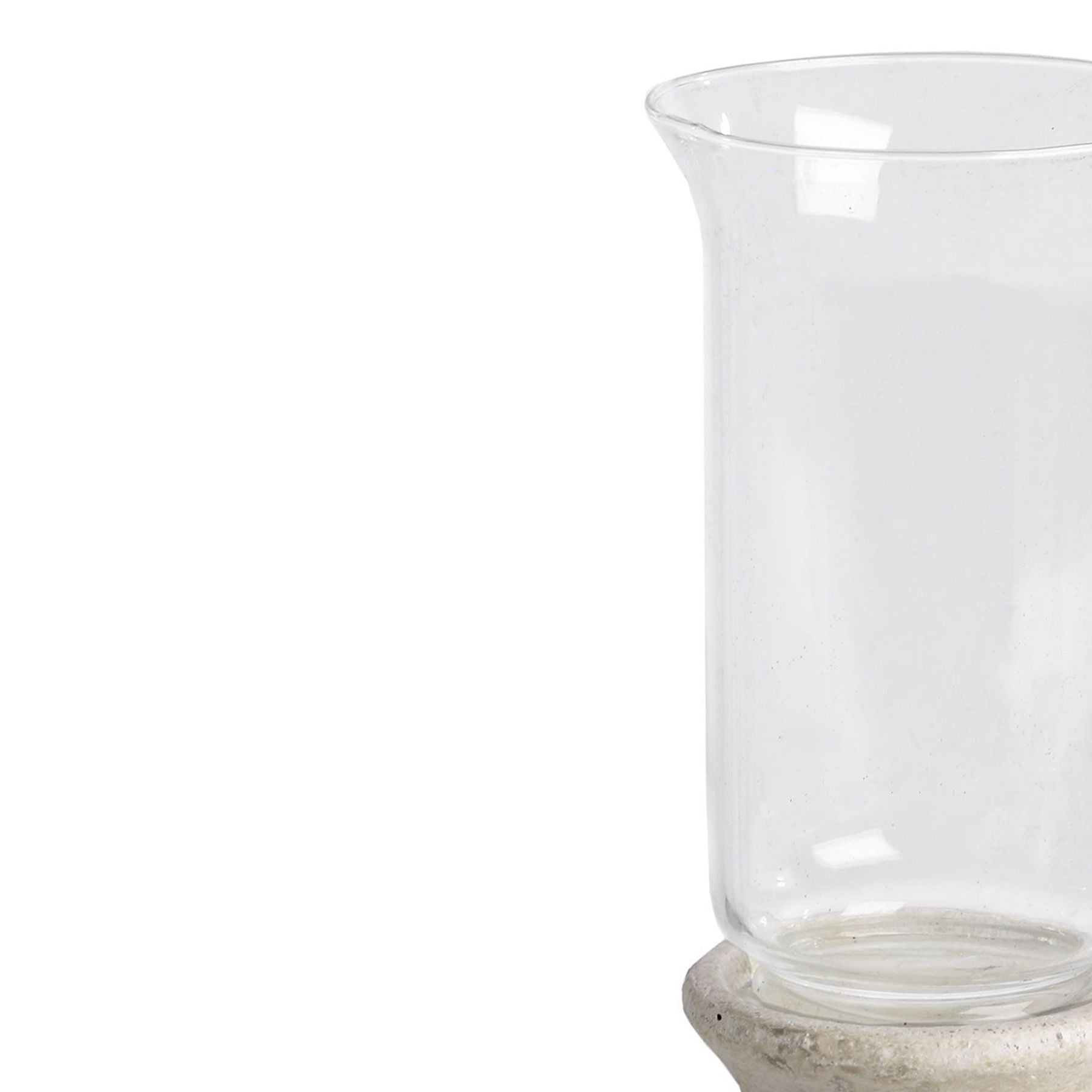 Stone Based Hurricane Lantern for Enchanting Ambiance - Darlington's Décor