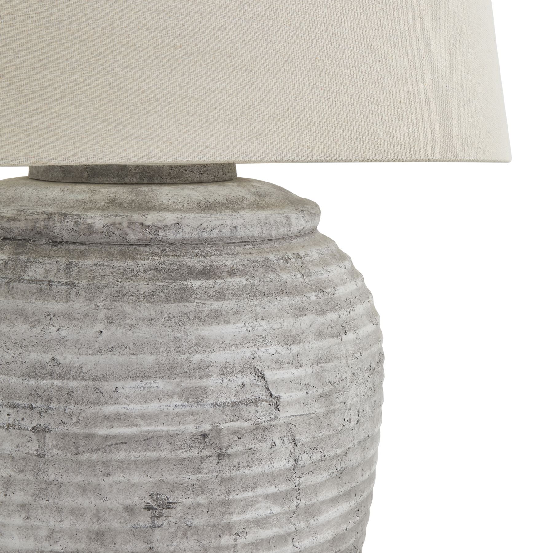 Stone Capri Lamp - Elegant Industrial Lighting Design - Darlington's Décor