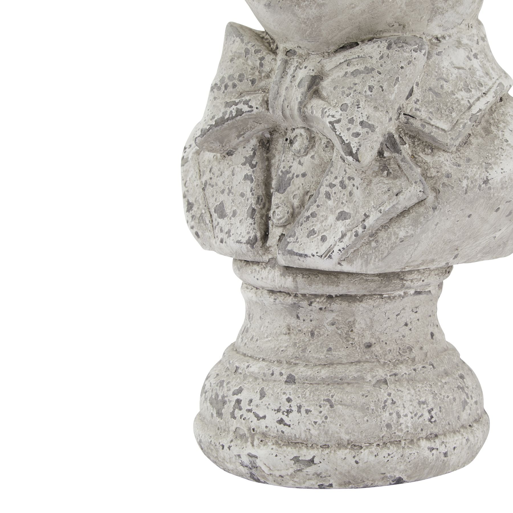 Stone Effect Tuxedo Hare Ornament for Elegant Decor - Darlington's Décor