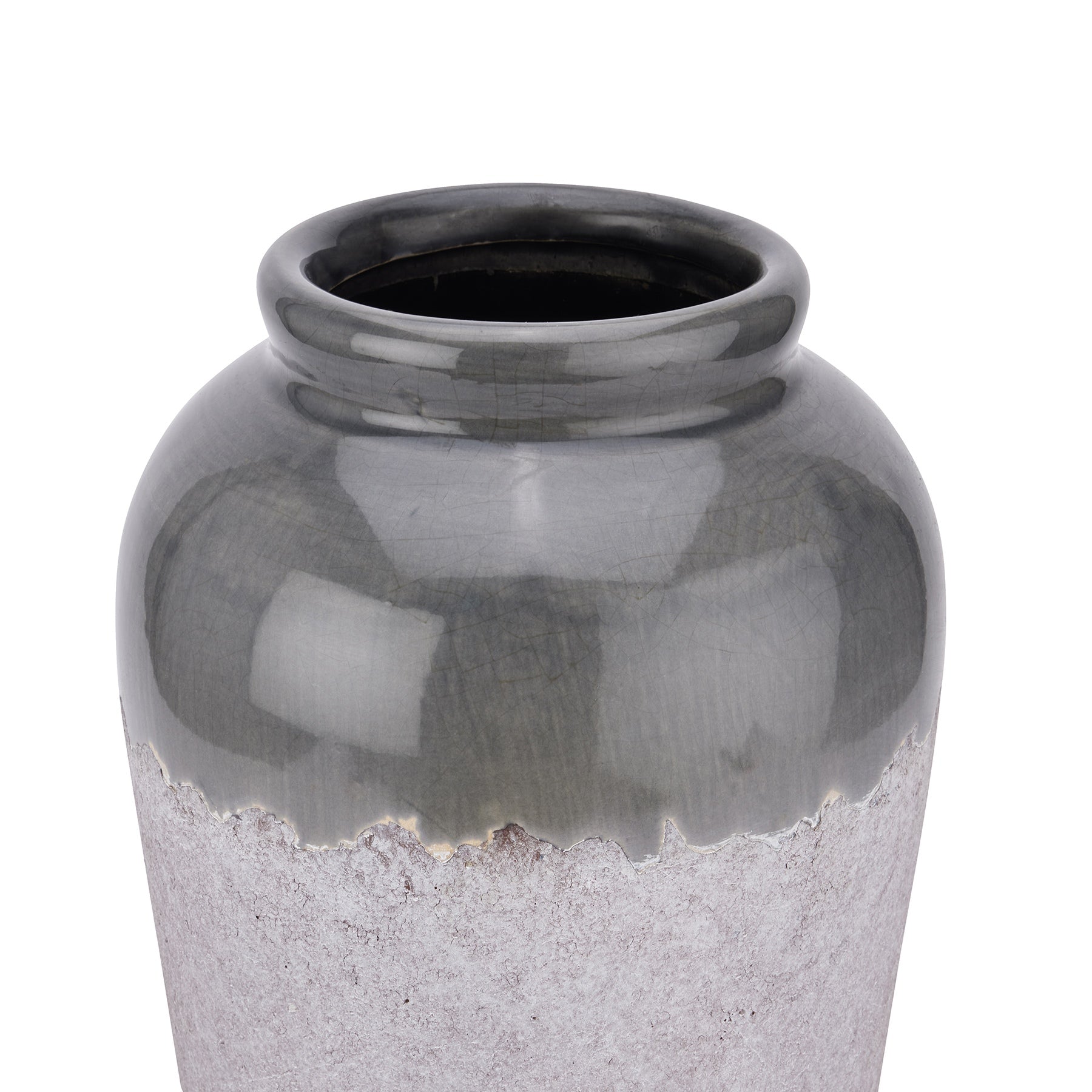 Stunning Medium Conran Vase with Dual - Texture Finish - Darlington's Décor