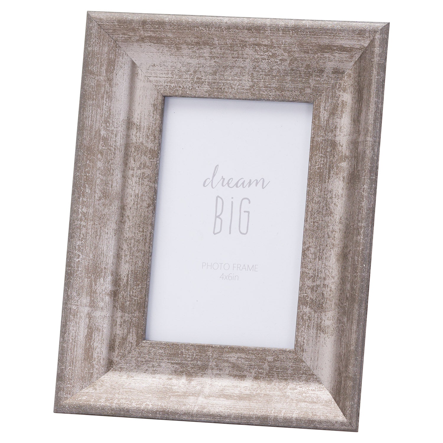 Stylish Convex Matt Silver 4X6 Frame for Any Decor - Darlington's Décor