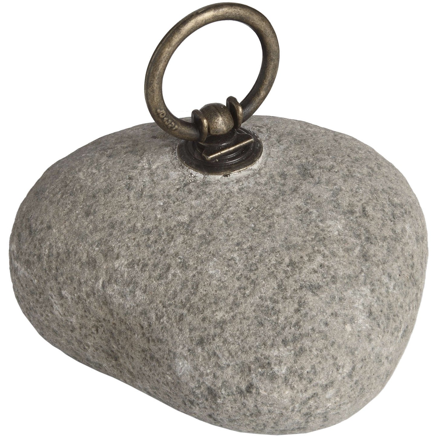 Stylish River Stone Door Stop with Convenient Handle - Darlington's Décor