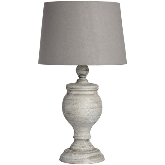 Stylish Uthina Table Lamp with Elegant Linen Shade - Darlington's Décor