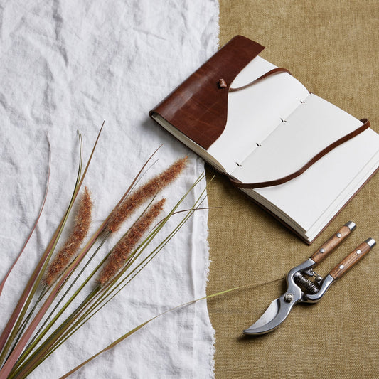 Terracotta Triple Grass Stem for Lifelike Decor - Darlington's Décor