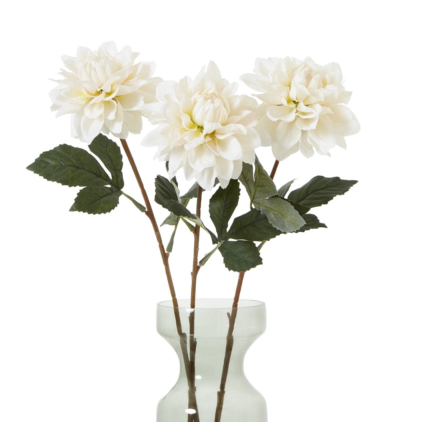 The Natural Garden Collection Tall White Dahlia Elegance - Darlington's Décor