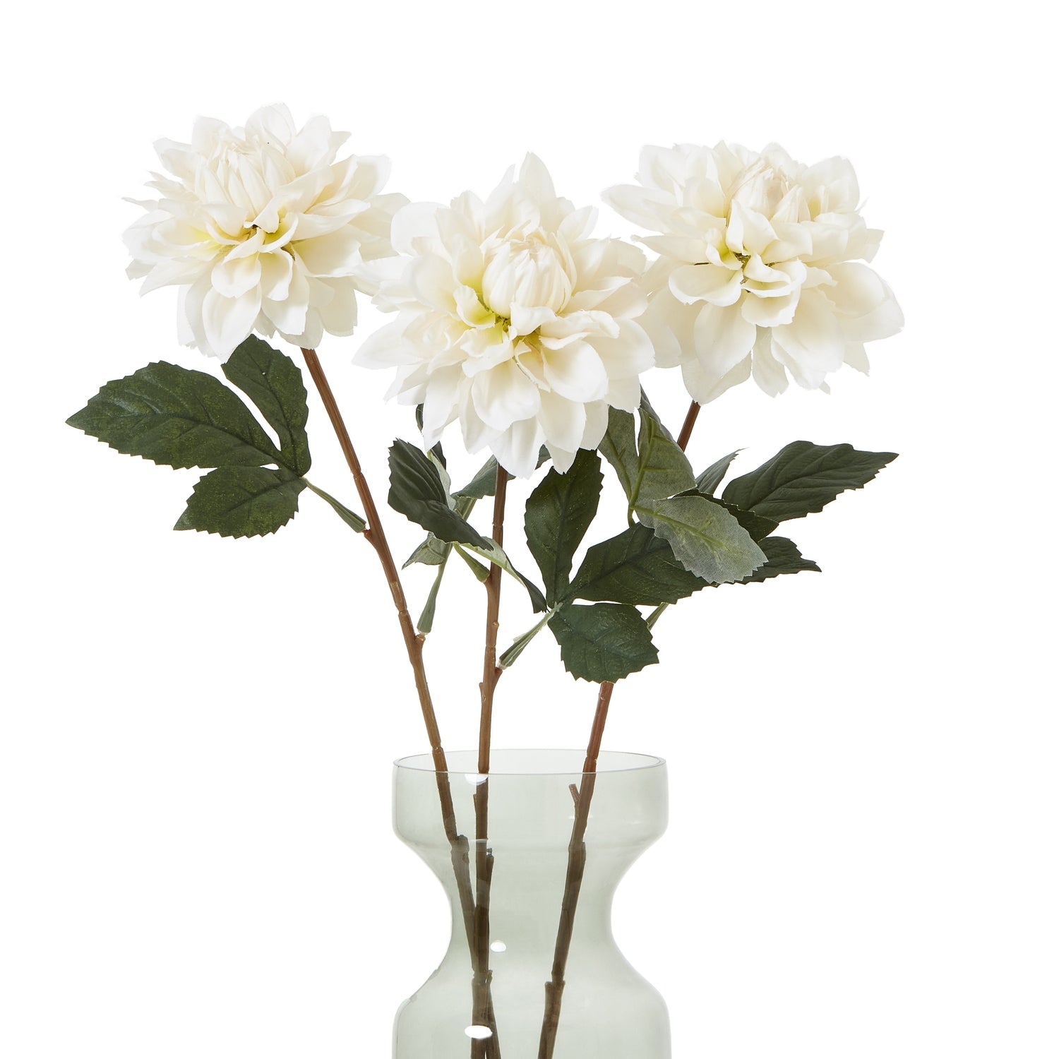 The Natural Garden Collection Tall White Dahlia Elegance - Darlington's Décor