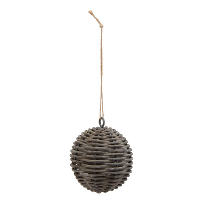The Noel Collection Wicker Bauble for Unique Holiday Charm - Darlington's Décor