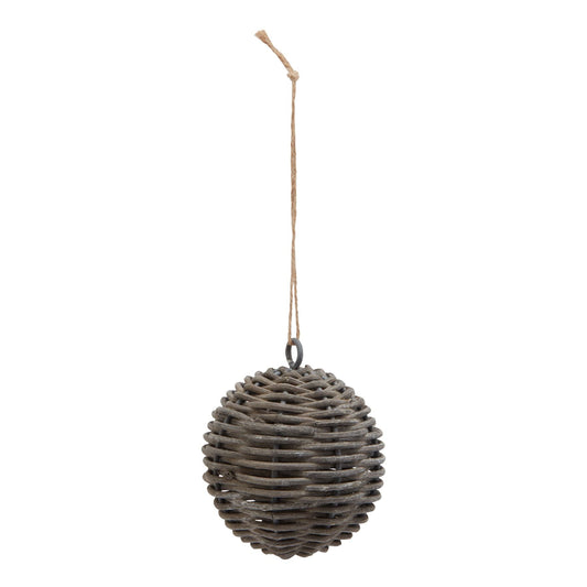 The Noel Collection Wicker Bauble for Unique Holiday Charm - Darlington's Décor