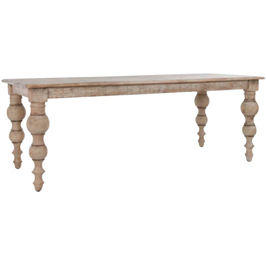 Elegant The Rutland Collection Rectangular Dining Table - Timeless Design Enhances Any Space - Darlington's Décor