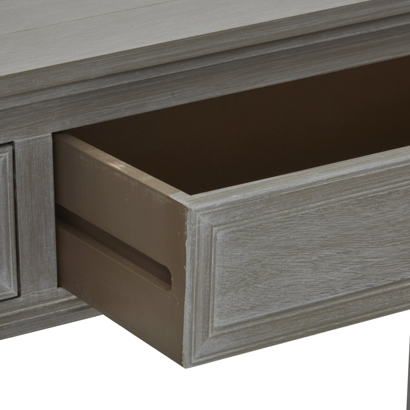 Elegant Two Drawer Console Table with Versatile Storage Solutions - Darlington's Décor