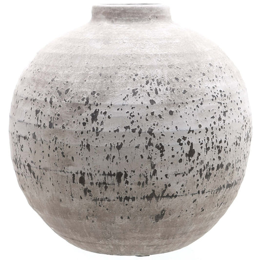 Tiber Large Stone Ceramic Vase for Elegant Décor - Darlington's Décor