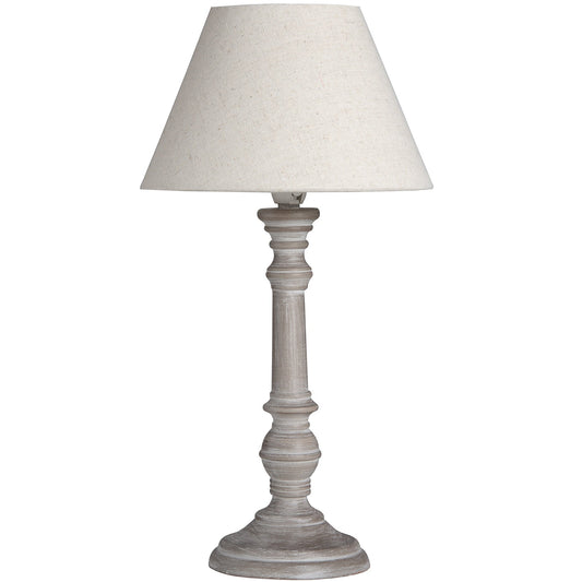 Timeless Pella Table Lamp with Rustic Elegance - Darlington's Décor