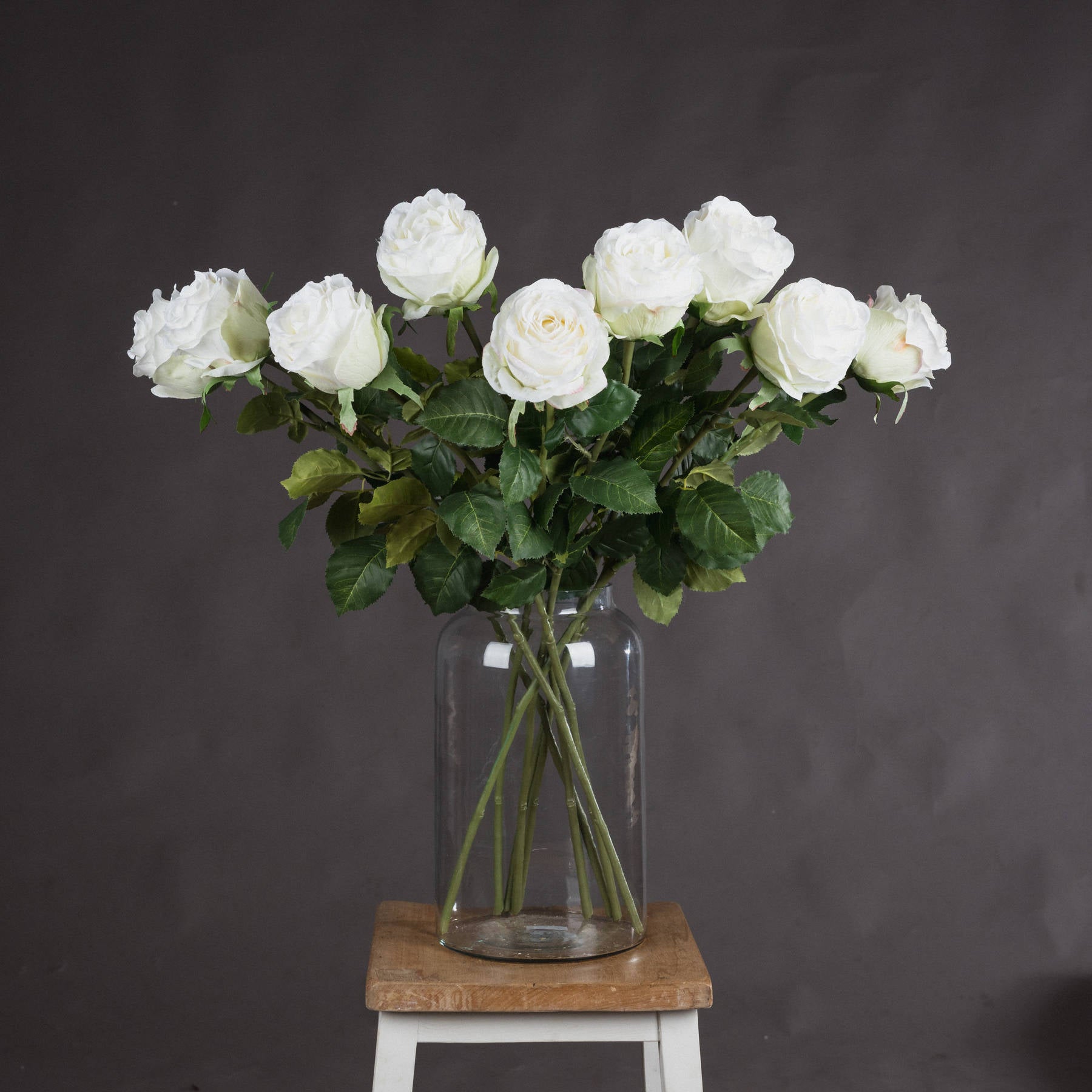 Traditional White Rose: Timeless Elegance for Any Decor - Darlington's Décor